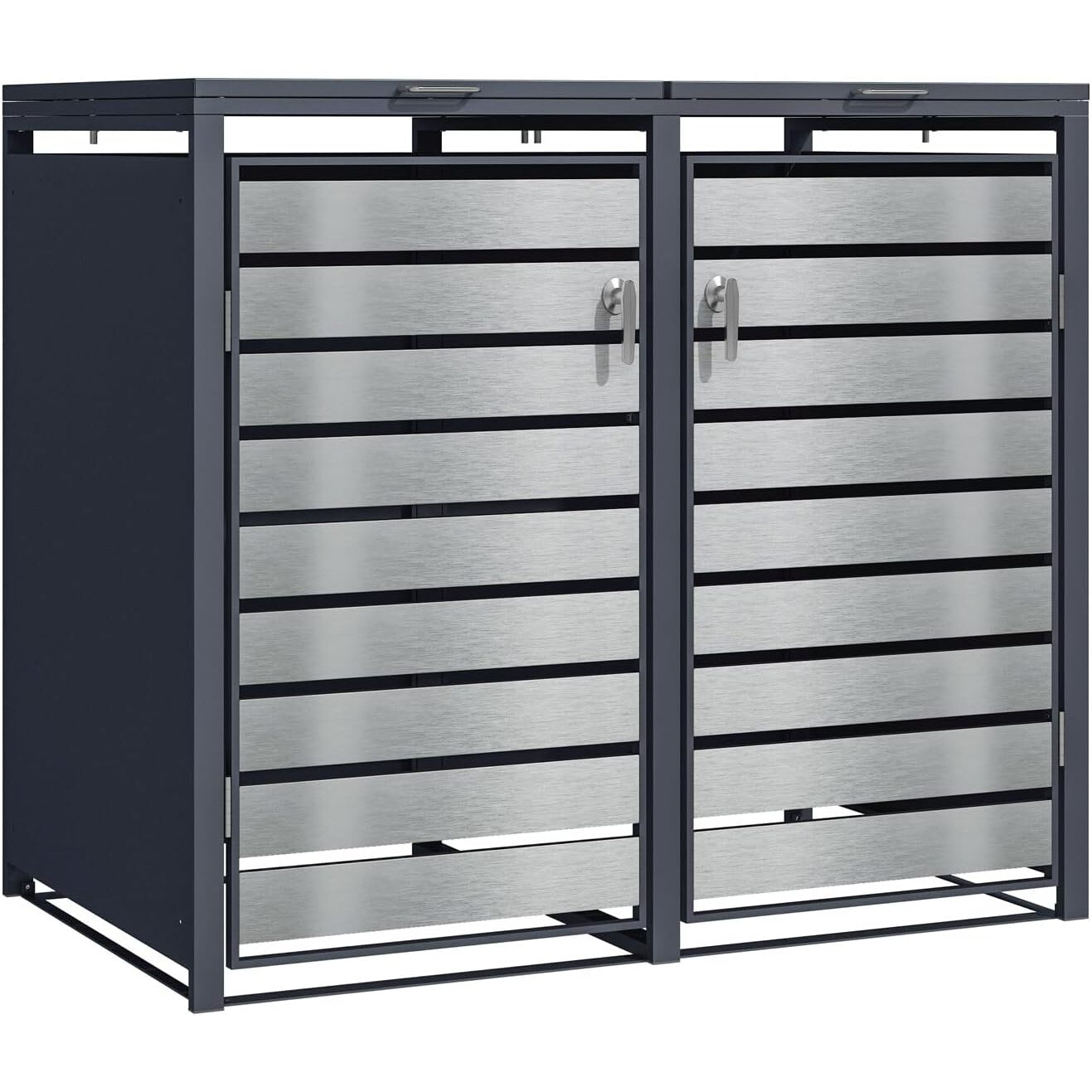 Cache-poubelle 2 bacs GB2213ASK