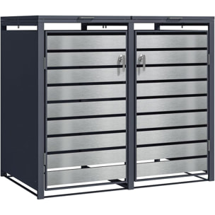 Cache-poubelle 2 bacs GB2213ASK