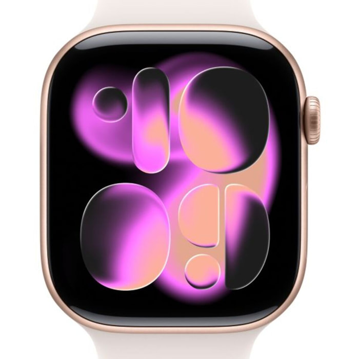 Montre connectée APPLE WATCH 42mm Alu Or Rose Serie 11 S/M