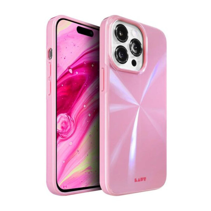 Coque LAUT iPhone 14 Reflect Rose