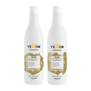 ALFAPARF Yellow Kit Star Shampoo 500ml + Conditioner 500ml