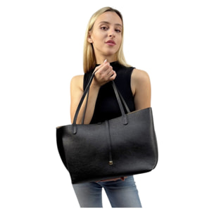 Bolso de hombro Cheval Firenze Clarice Negro