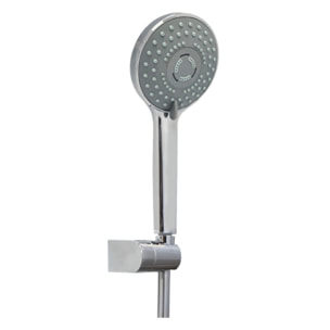 Pommeau de douche + support + flexible PAINI Ruby Rond Chrome