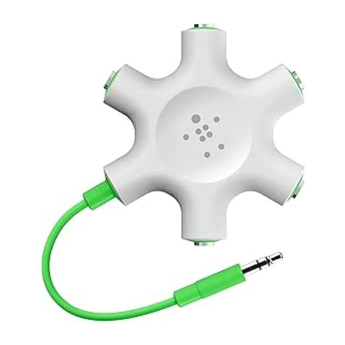 Dédoubleur BELKIN audio jack 3.5 mm x5 banc