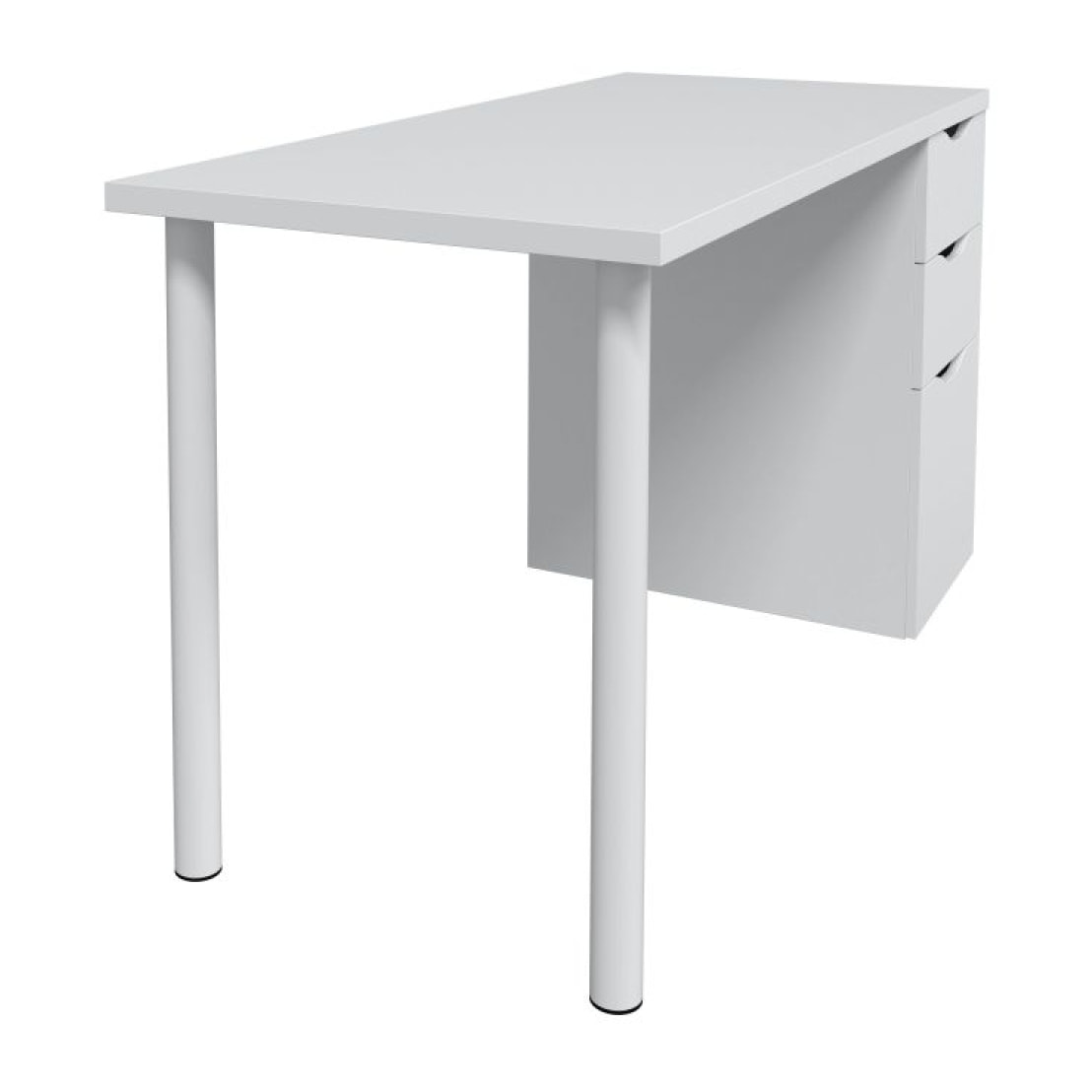 Mesa de escritorio Athena Blanco Artik (Blanco Mate)