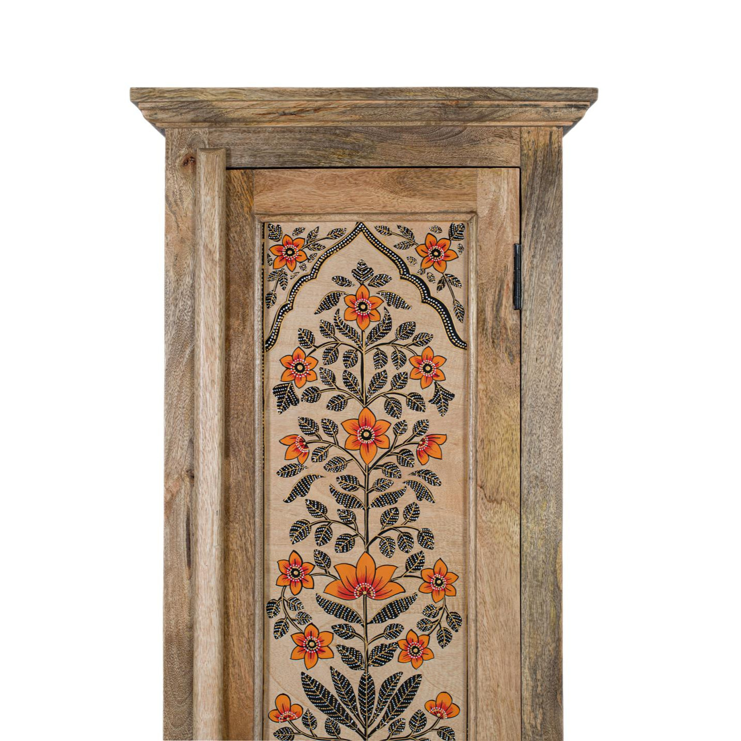 Armario de Madera de Mango 55 Cm Estilo Étnico Colonial