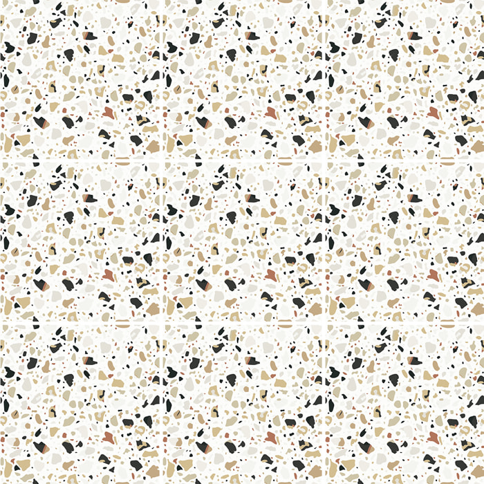 Stickers muraux - Sticker Mural Carrelage adhésif Cuisine Salle de Bain - 9 STICKERS CARRELAGES TERRAZZO PABLO
