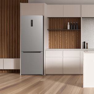 Cecotec Frigorífico combi Bolero CoolMarket Combi 356 Inox E