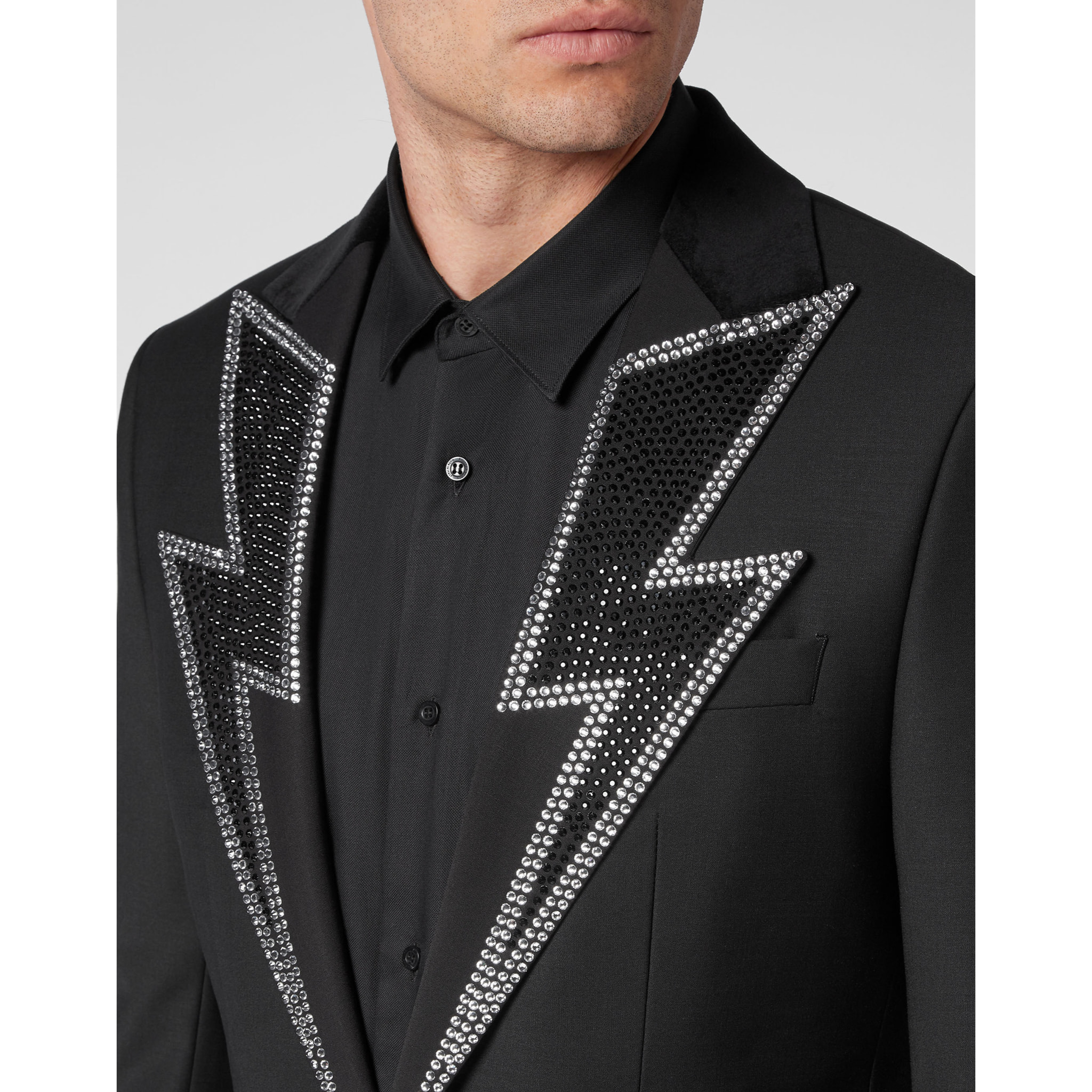 PHILIPP PLEIN Blazer slim fit a un bottone