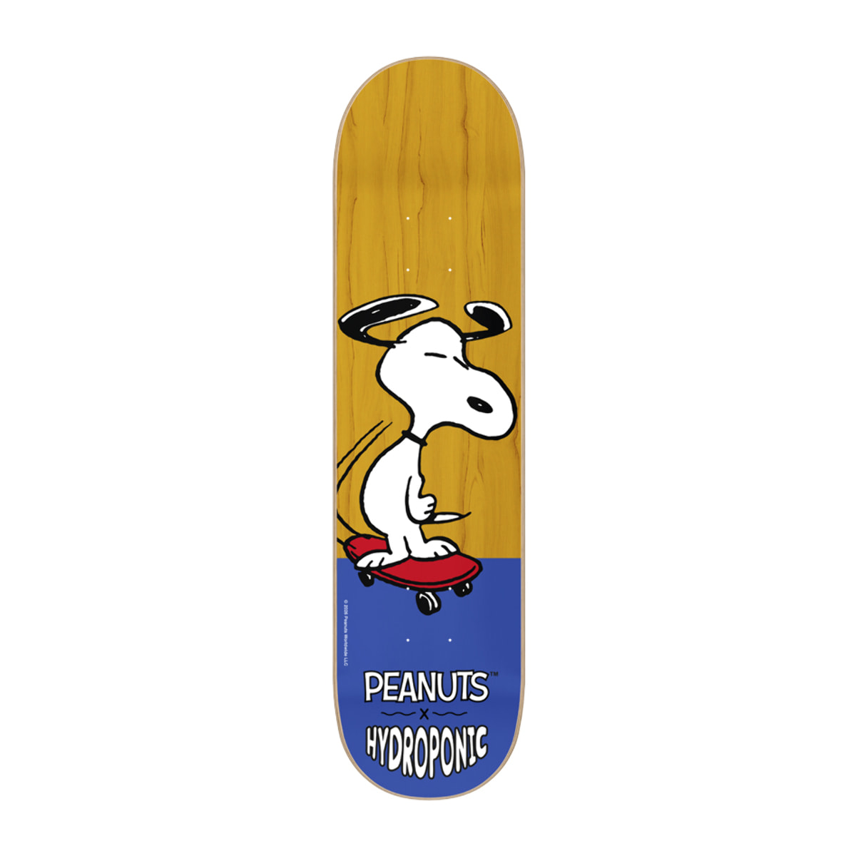 Tabla de skate Hydroponic PEANUTS SKATE YELLOW
