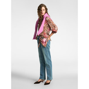 Elena Mirò - Camicia stampata - Marrone