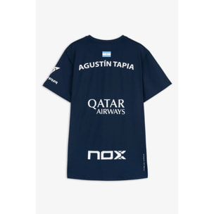 Camiseta Sponsors AT10 Azul Marino de Agustín Tapia