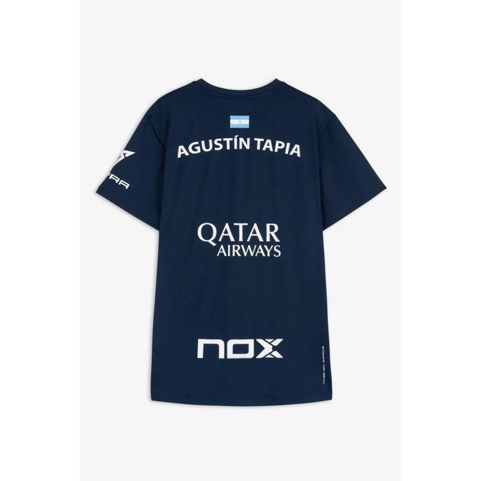 Camiseta Sponsors AT10 Azul Marino de Agustín Tapia