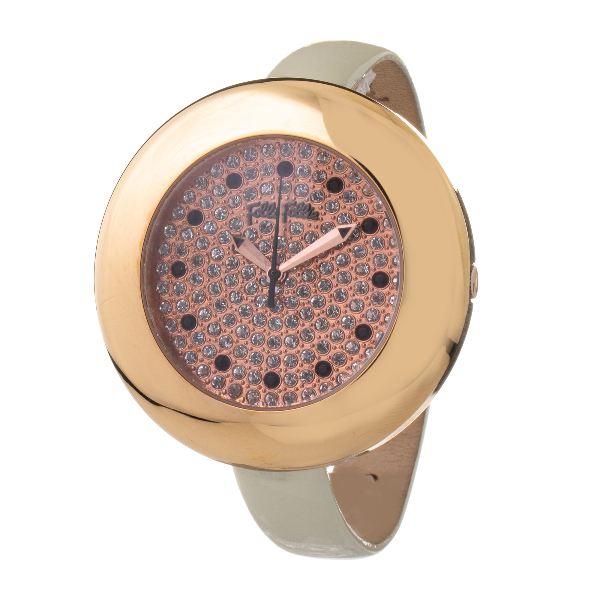 Reloj Folli Follie WF0R062SSZ Mujer Analogico Cuarzo con Correa de Cuero