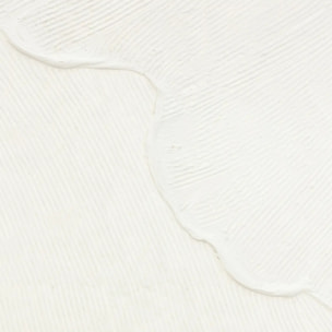 Déco mural 3D Kohana blanc 116x75cm