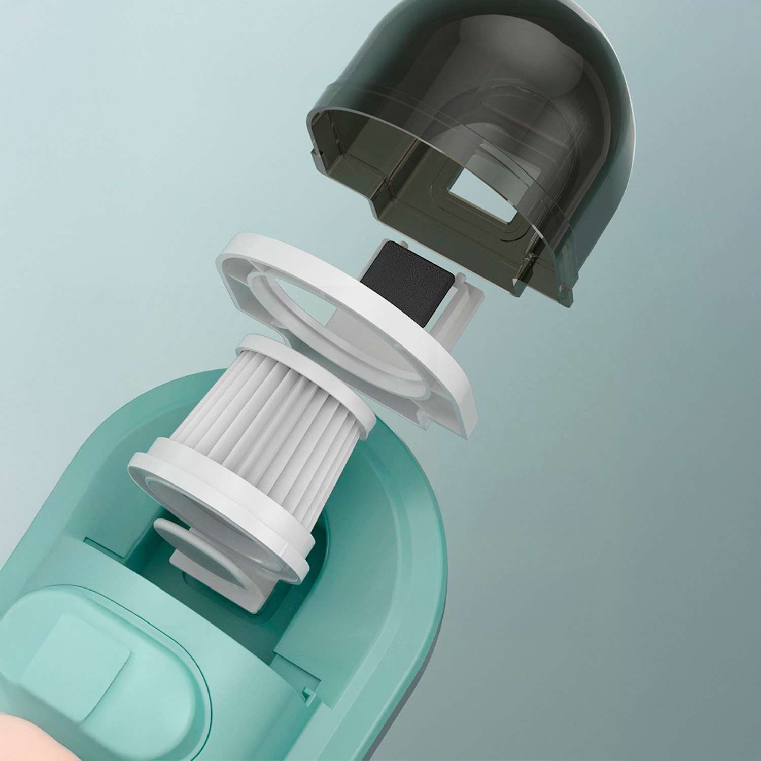 Aspirapolvere wireless a mano UV per letti. Pulisce efficacemente il tuo letto e i cuscini, aspirazione di 10kps con filtro quadruplo e funzione di aromaterapia anti-odori.