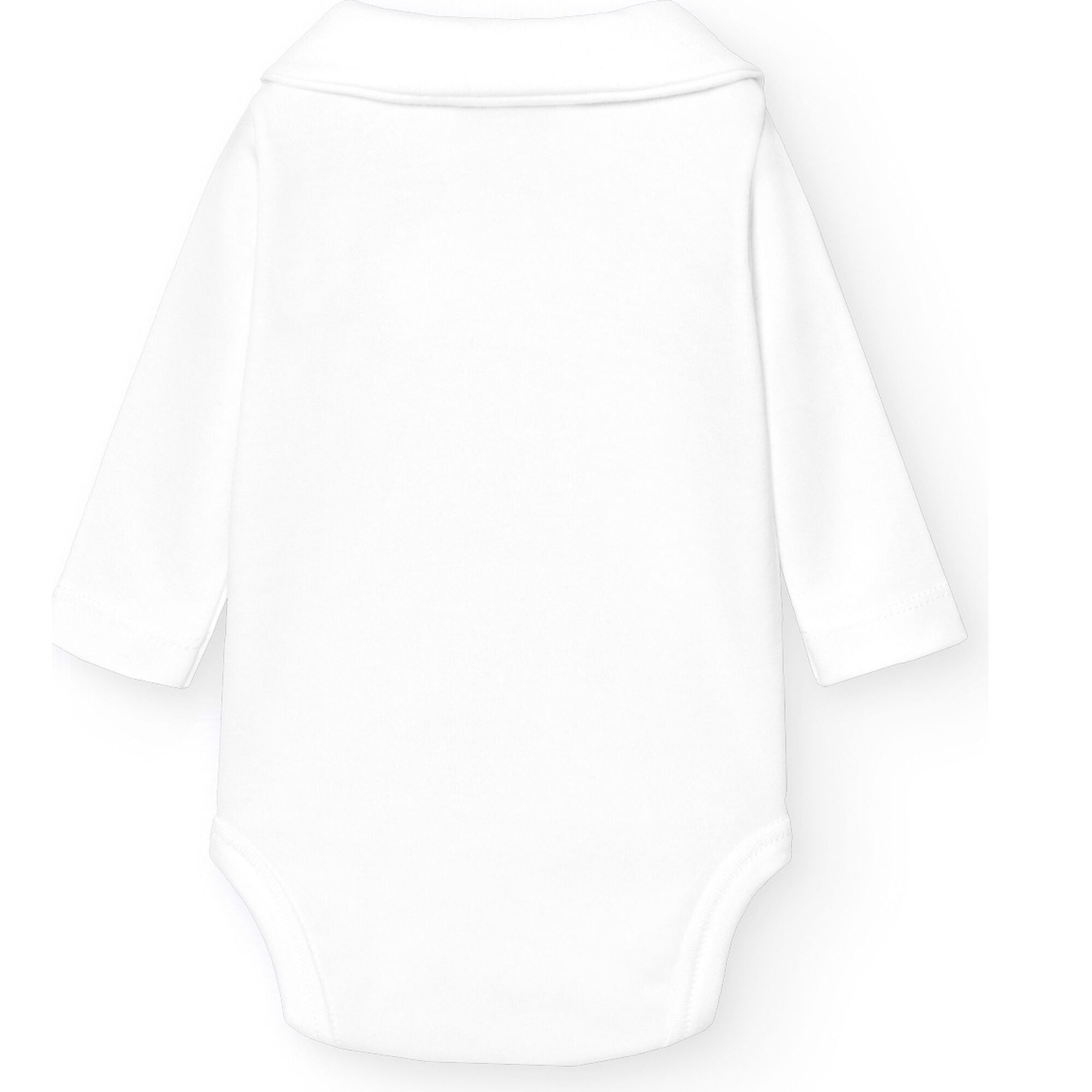 Body cruzado bebé manga larga con cuello