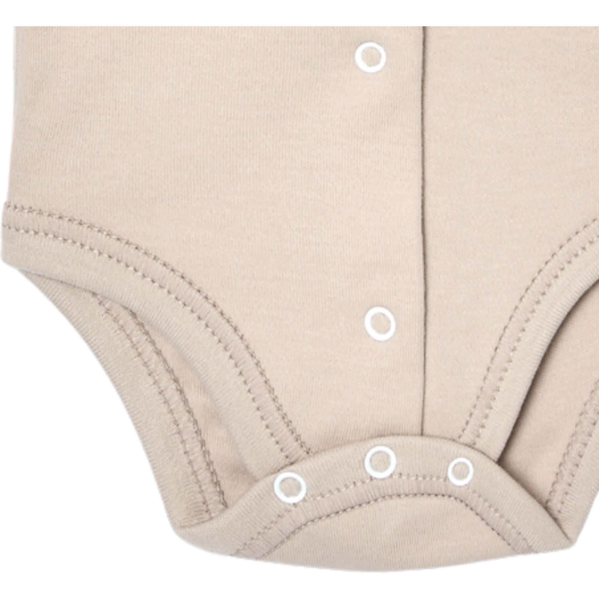 Body bebé manga larga cuello pico