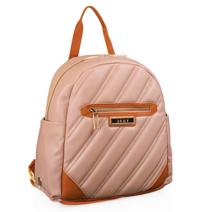 Bolso Mochila Mujer Dkny Bias Hs Cappuccino