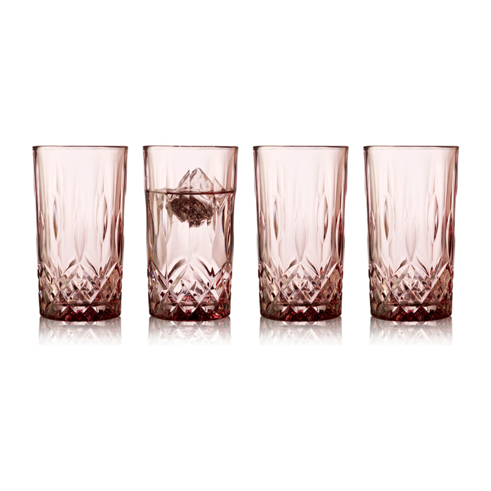 Set de 4 verres highball Sorrento 38 cl