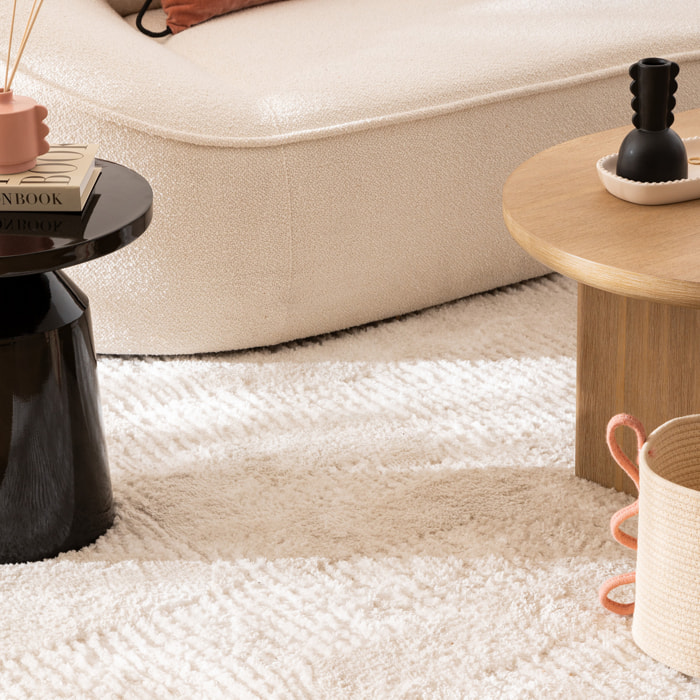 Tapis esprit berbère Anoai Ivoire 150x200cm