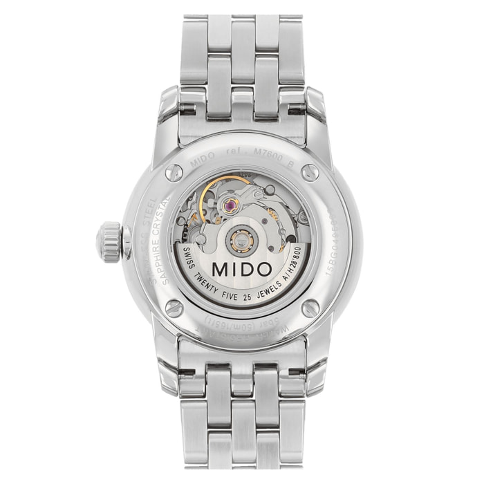 Reloj Mido M76004261 Mujer Analogico Automatico con Correa de Acero inoxidable