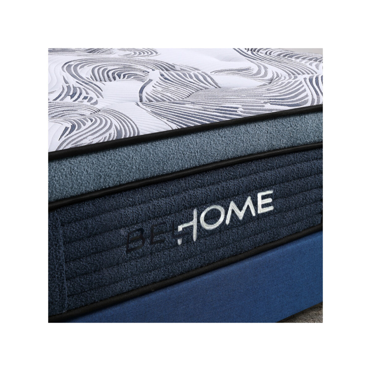 Matelas hybride 180x200cm avec surmatelas ressorts ensachés – AUBE