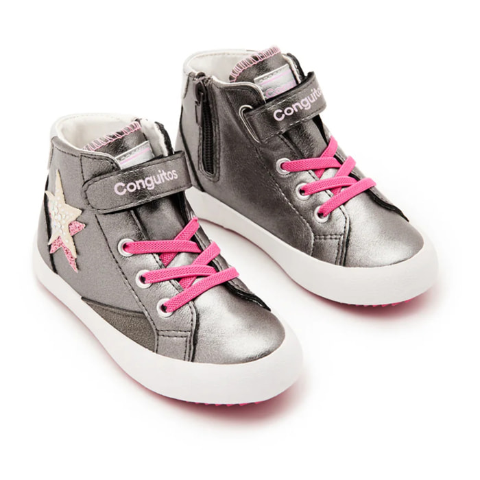 Conguitos - Sneakers Alte Casual per bambini comode