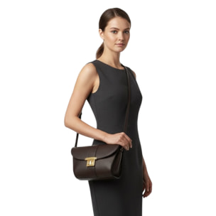 Bolso Cruzado Cheval Firenze Lea Marrón Oscuro