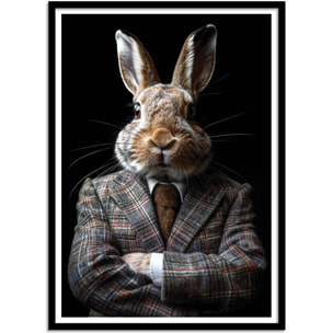 Affiche - Hare Wild Suits - Philippe Hugonnard