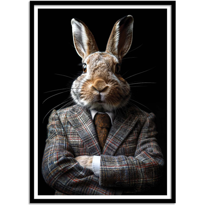 Affiche - Hare Wild Suits - Philippe Hugonnard