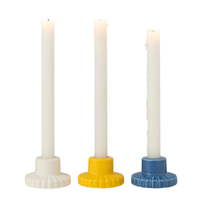 J-Line chandelier Lignes - porcelaine - mix - 3 pièces