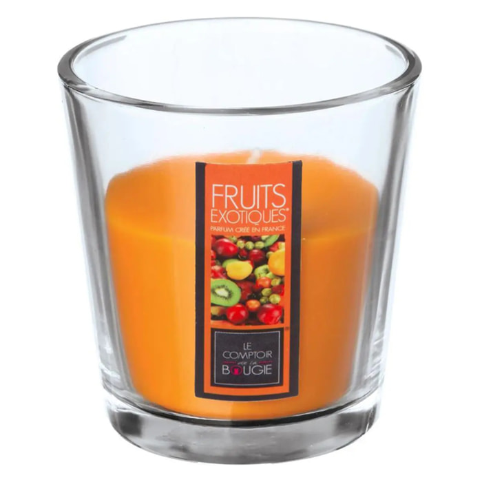 Bougie parfumée fruits exotiques 90g