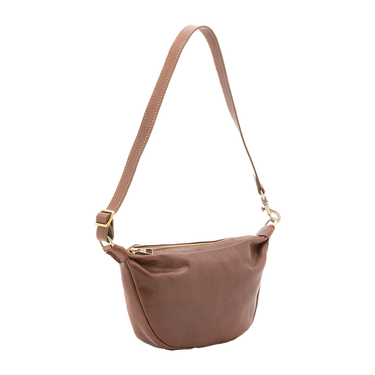 Borsa a spalla  unisex In Vera pelle Made in Italy 28x18x6 cm