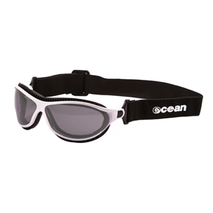 Gafas de deportes acuáticos OCEAN TIERRA DE FUEGO - Blanco / Ahumada