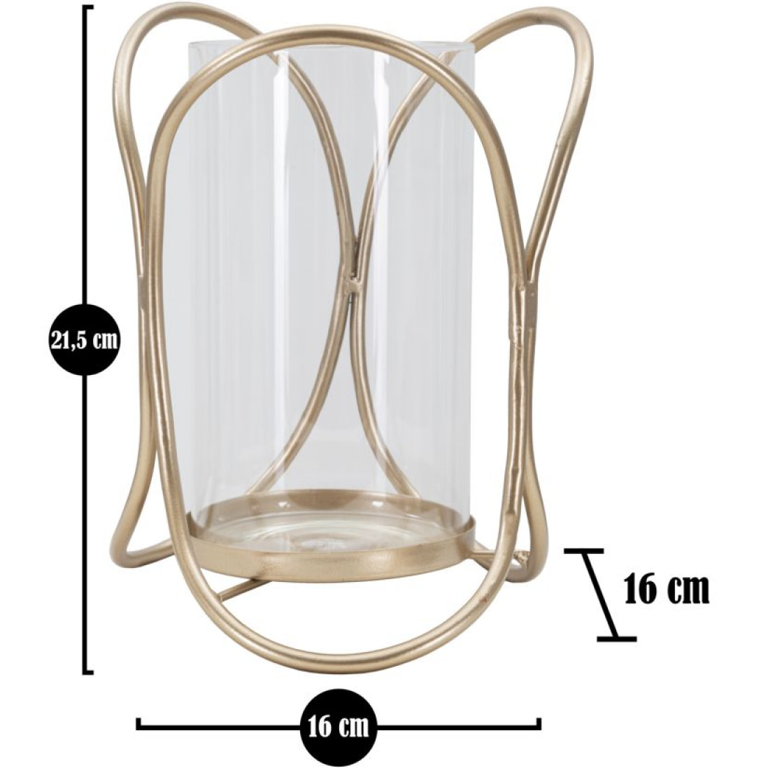 P/CAND GLOX DARK CM Ø 16X21,5