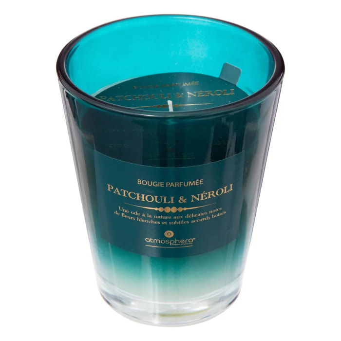 Bougie parfumée Alma 270g pot verre patchouli