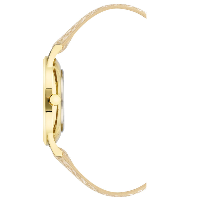 Reloj Nine West NW-2558CHGD Mujer Analogico Cuarzo con Correa de Cuero