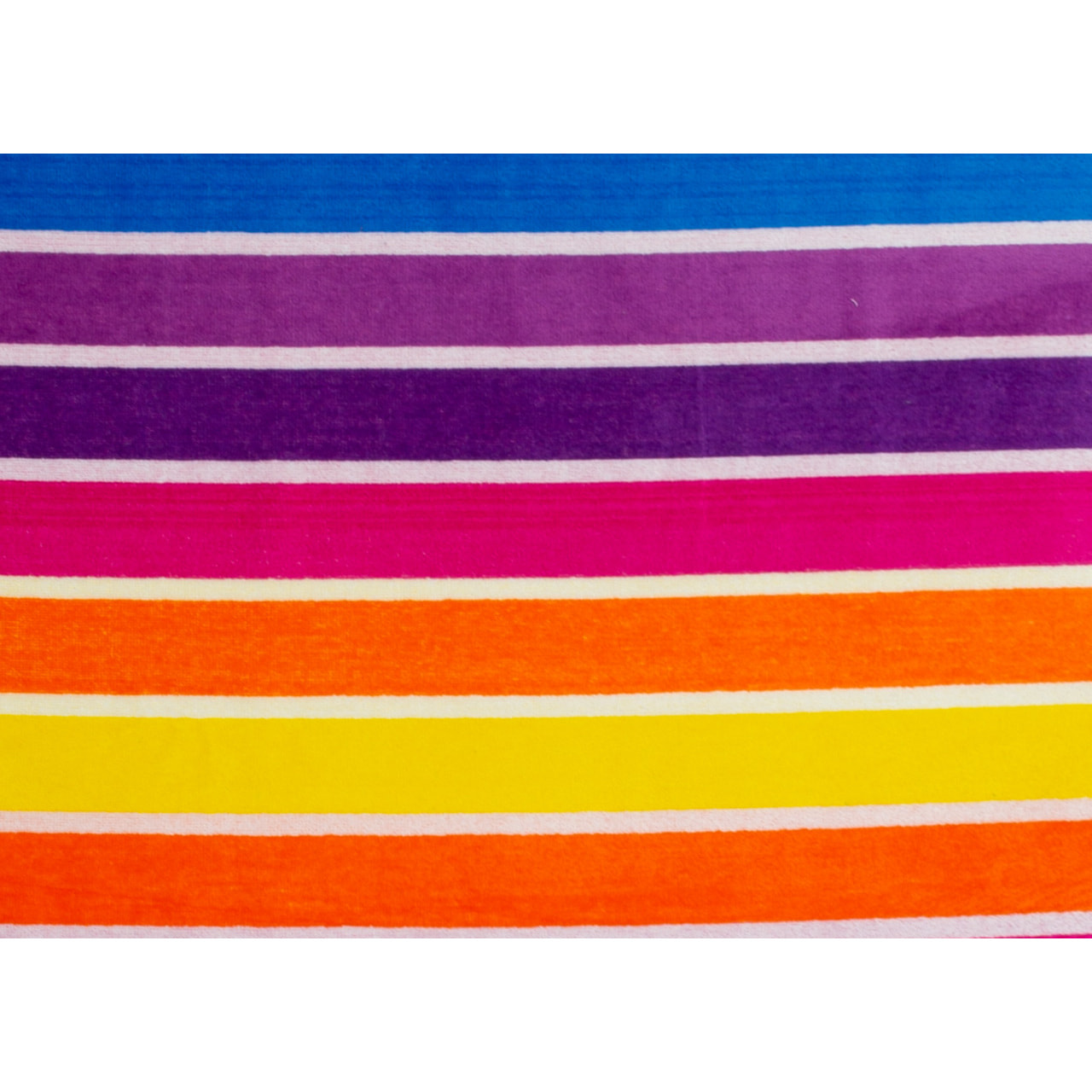 Telo Mare Spugna Jacquard Spiaggia Disegno Rayas