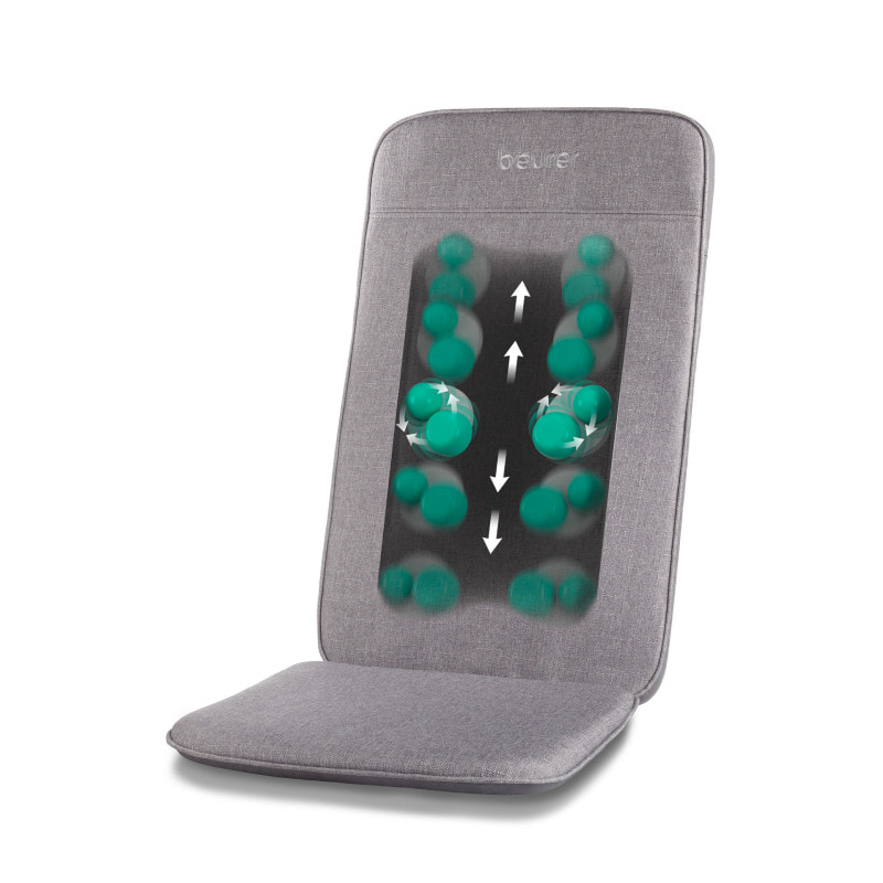 Siège de massage Shiatsu gris