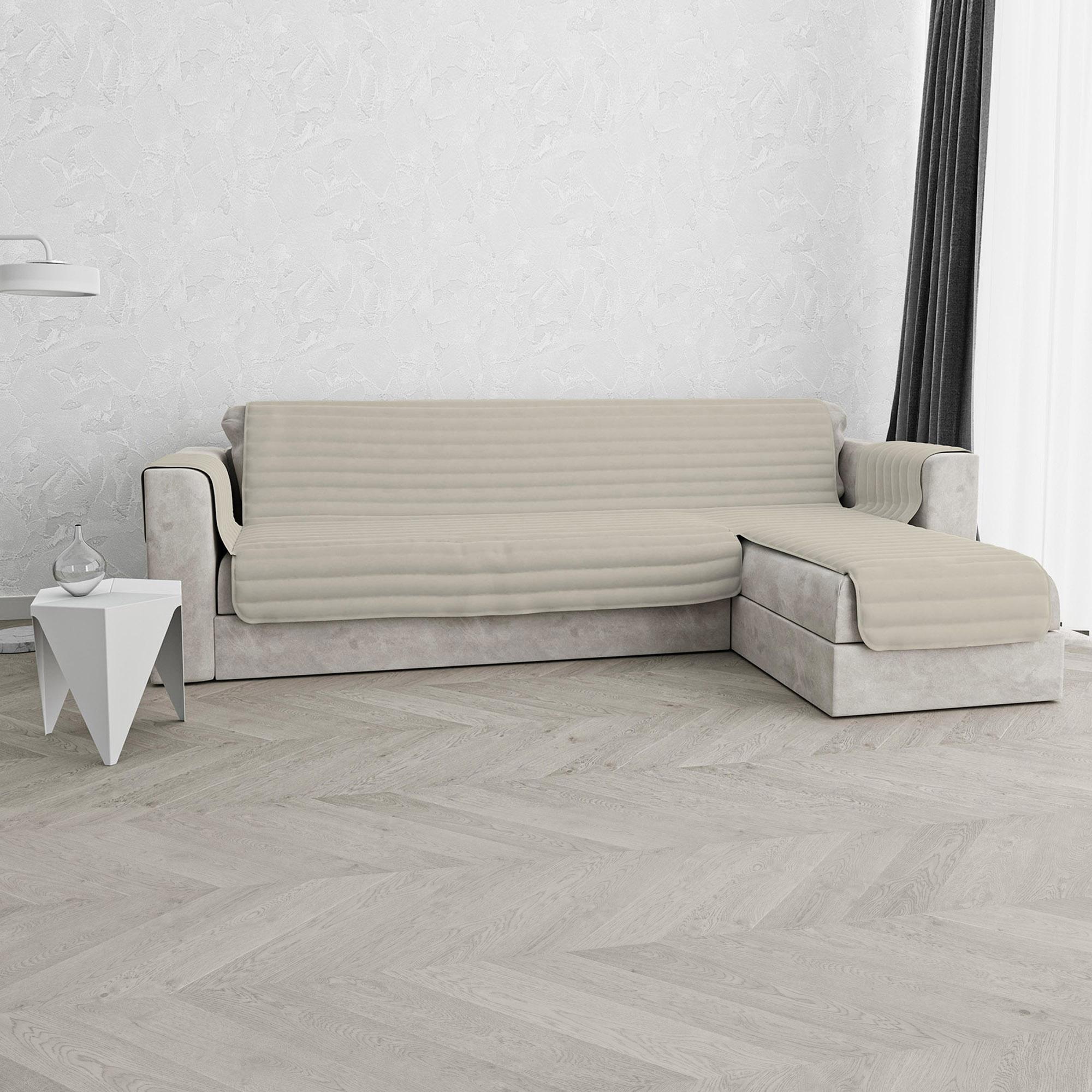 MB Home Basic Copridivano angolare Dahlia, grigio scuro, Angolare