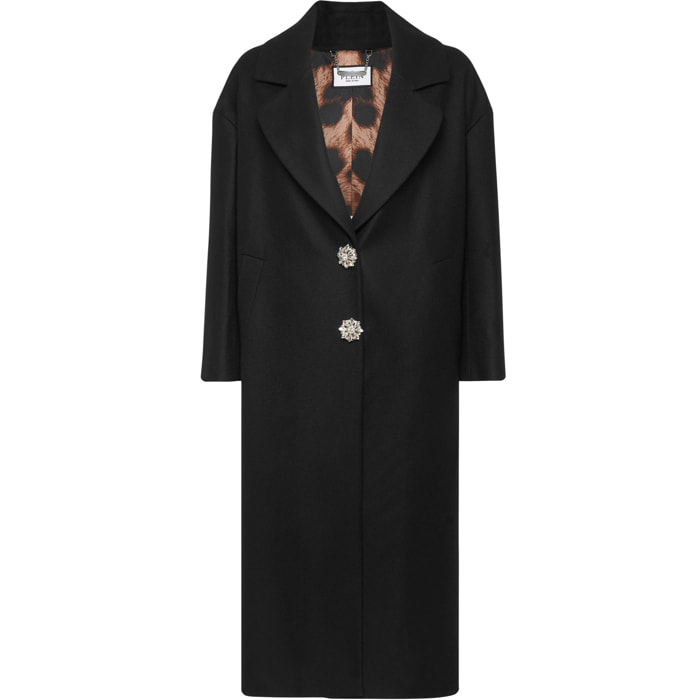 PHILIPP PLEIN COAT LONG SKULL