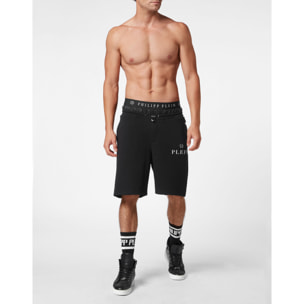 PHILIPP PLEIN Pantalones cortos deportivos HEXAGON