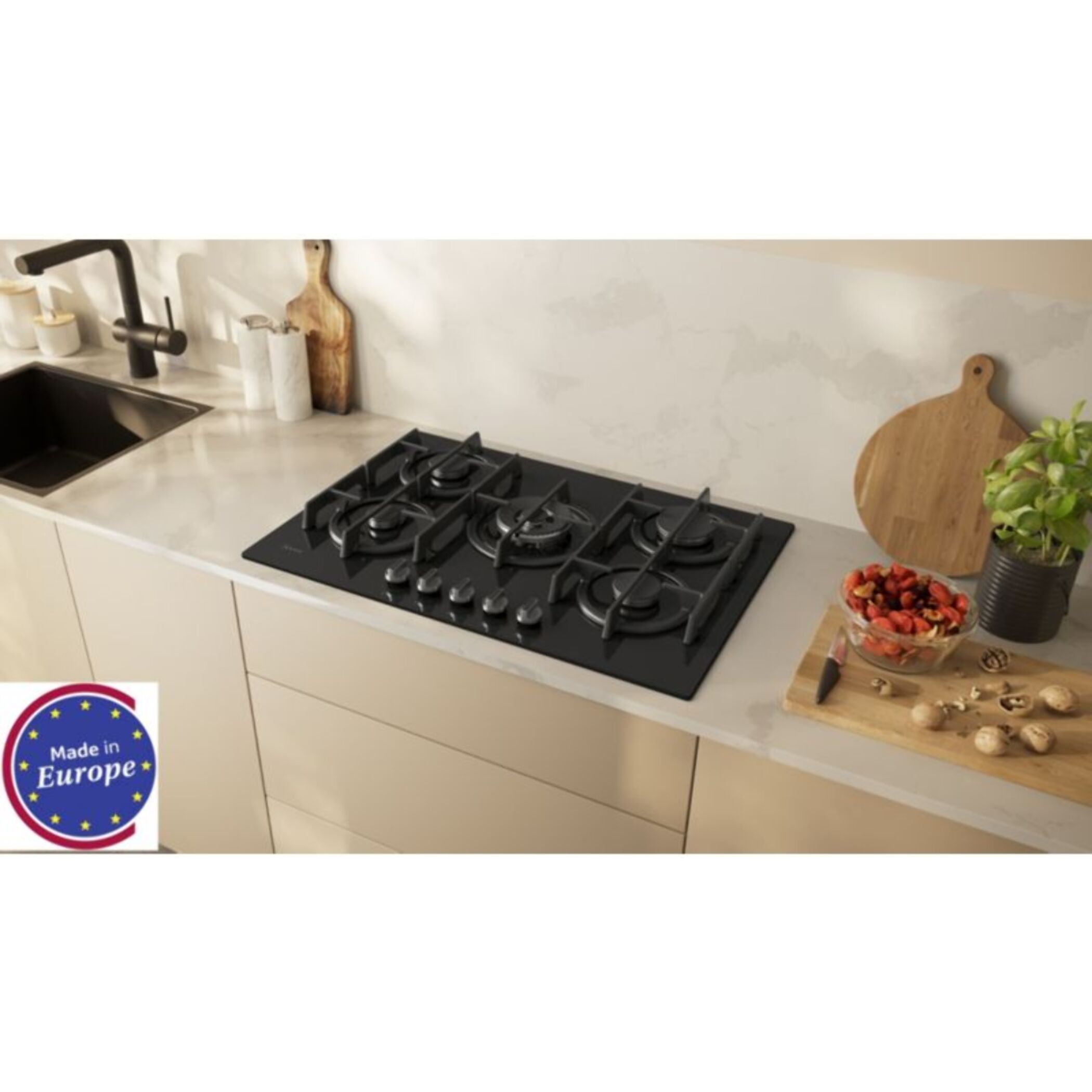 Plaque gaz NEFF T27PIQ4S0, N70, FlameSelect