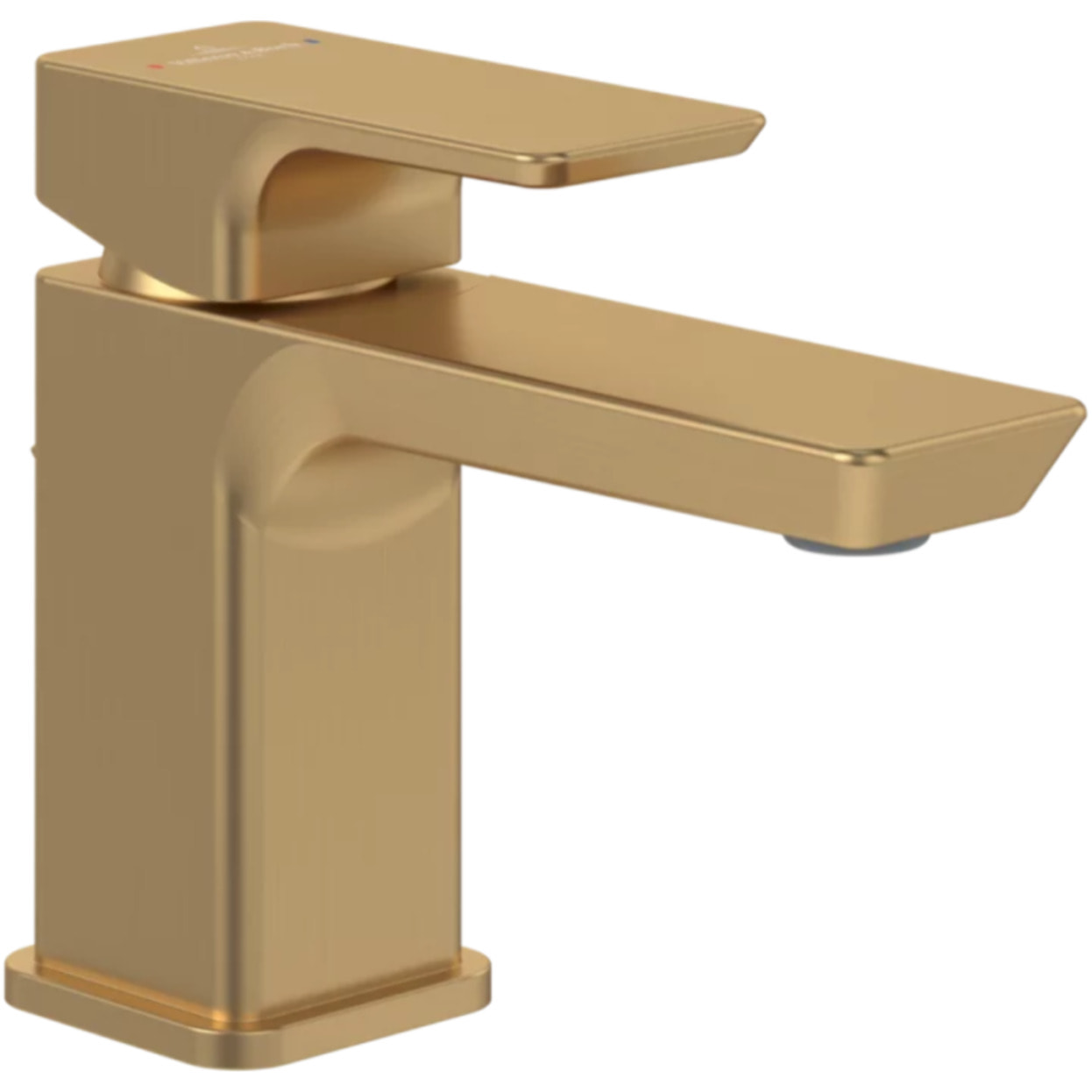 Mitigeur lavabo compact Subway 3.0 sans tirette Or brossé