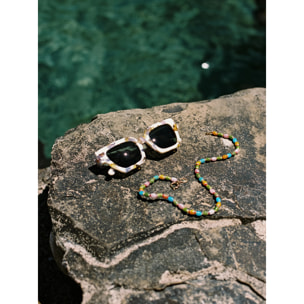 Collar Tarifa Acero Baño Oro