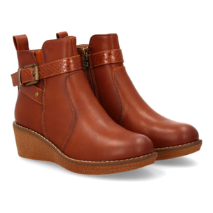 Botín con cuña para mujer para usar a diario