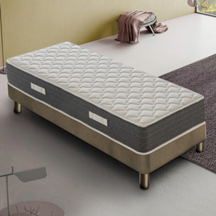 Materasso 90x200 Molle insacchettate e Memory Foam - Altezza 30 - 4 cm memory Foam