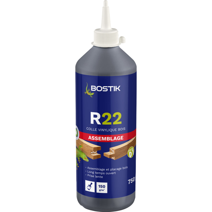 Colle R22 Lente BOSTIK - Biberon 750 Gr - 30047120