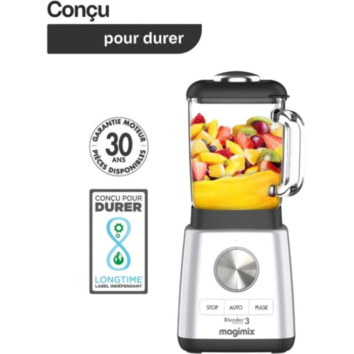 Blender MAGIMIX Power 3 Chrome Mat 11641